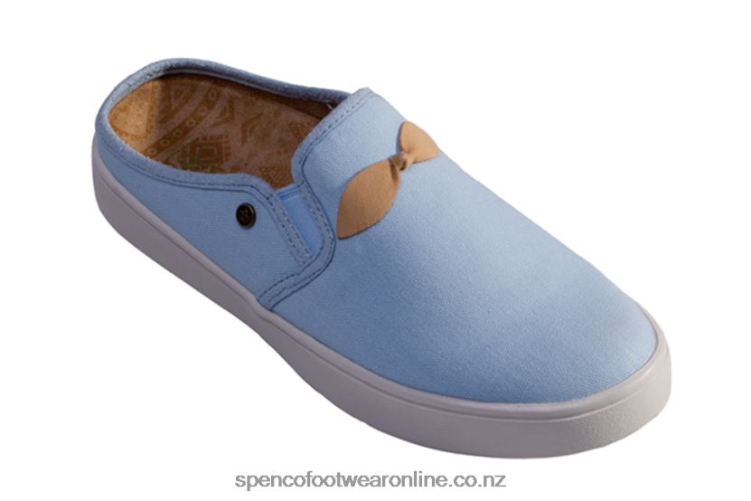 Women Spenco Footwear Audrey Slide 426V8T556 Cool Blue