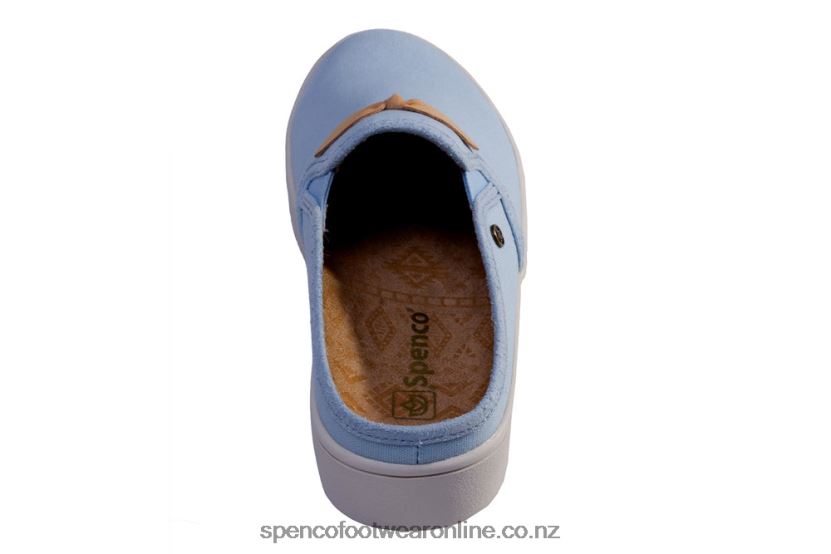 Women Spenco Footwear Audrey Slide 426V8T556 Cool Blue