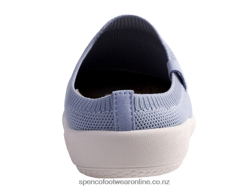 Women Spenco Footwear Blissful Slide Seasonal 426V8T508 Celestial Blue