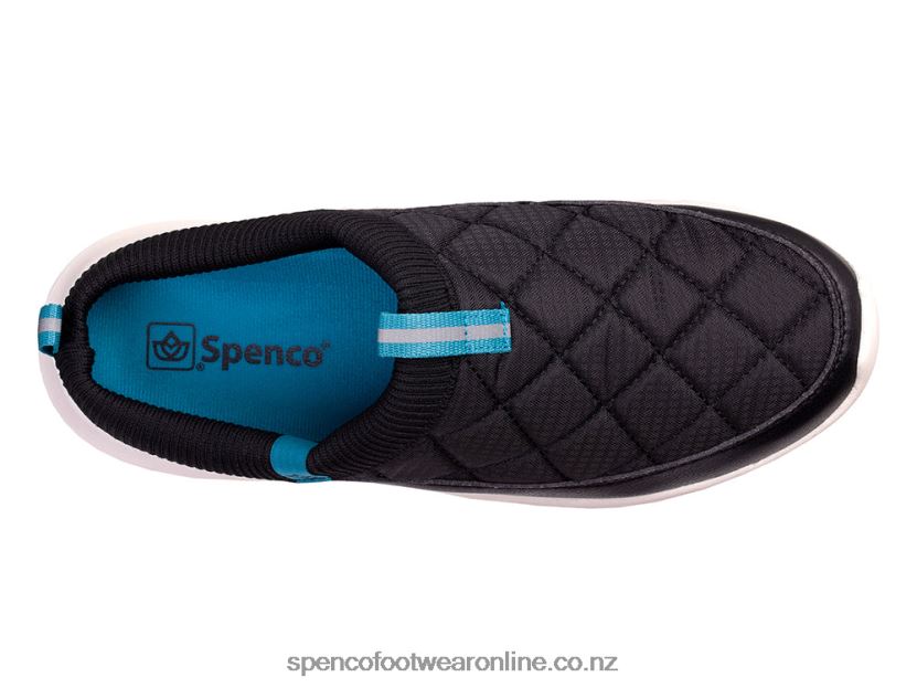 Women Spenco Footwear Clara Quilted Slide 426V8T427 Navy