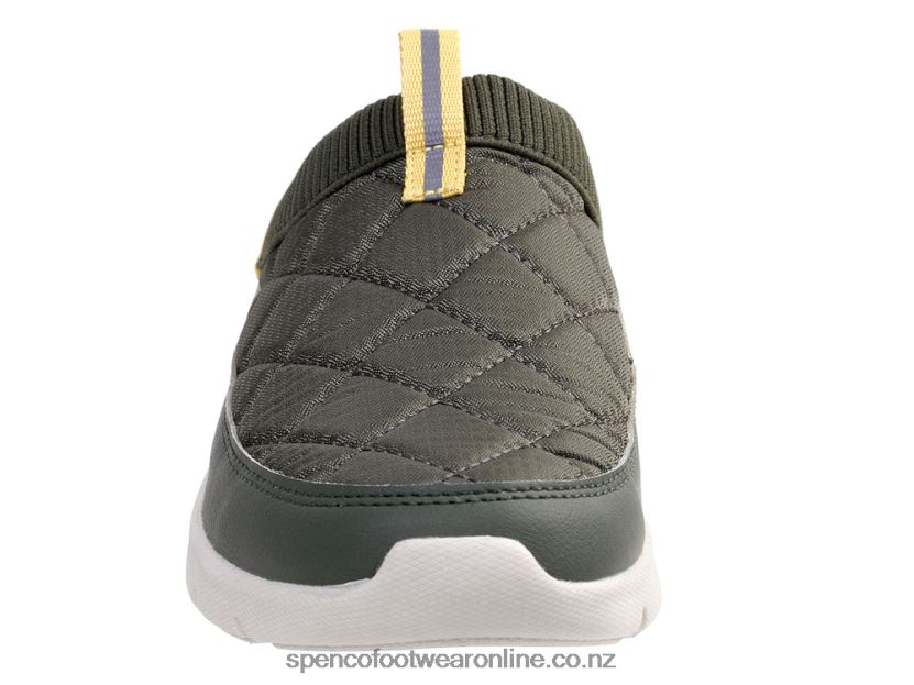 Women Spenco Footwear Clara Quilted Slide 426V8T428 Olive