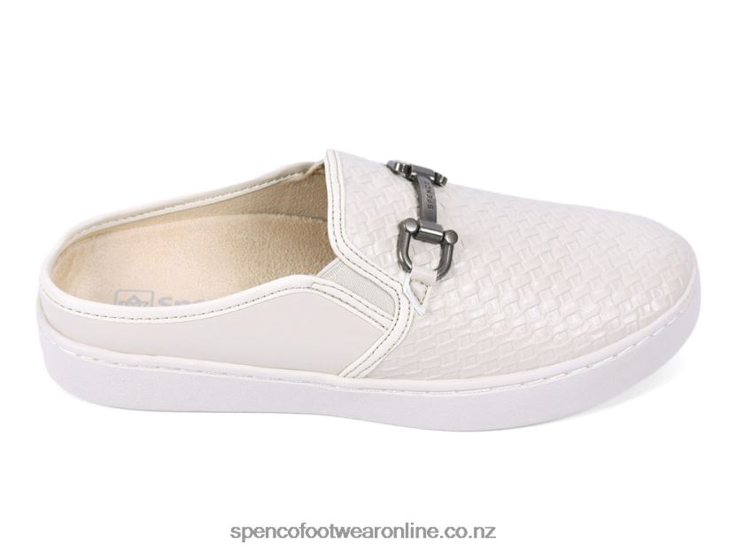 Women Spenco Footwear Durham Slide 426V8T609 Light Grey