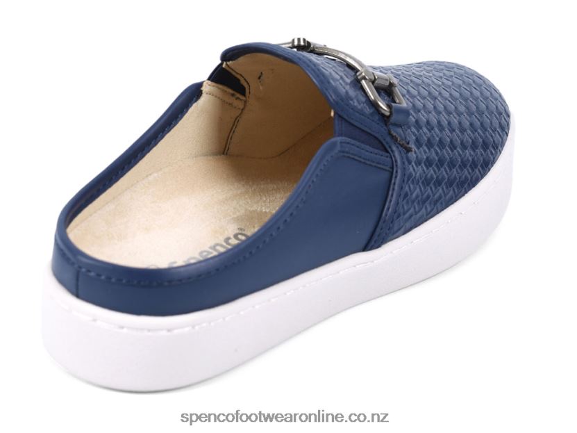 Women Spenco Footwear Durham Slide 426V8T610 Navy