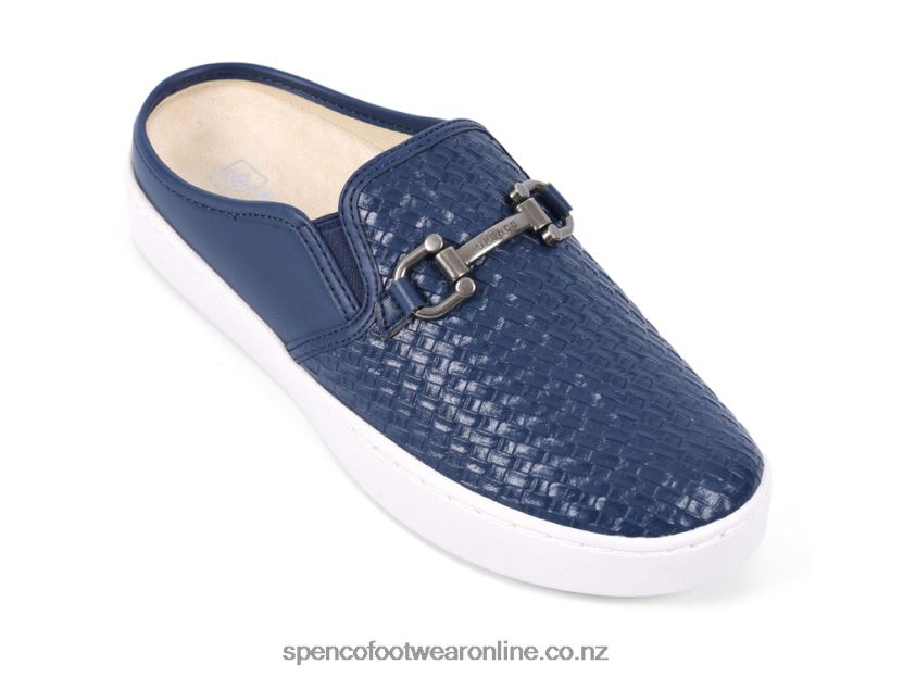 Women Spenco Footwear Durham Slide 426V8T610 Navy