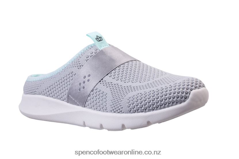 Women Spenco Footwear Halsey Slide Classic 426V8T473 Glacier Grey