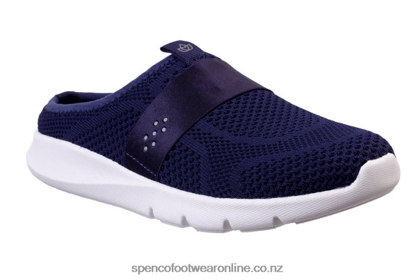 Women Spenco Footwear Halsey Slide Classic 426V8T474 Navy