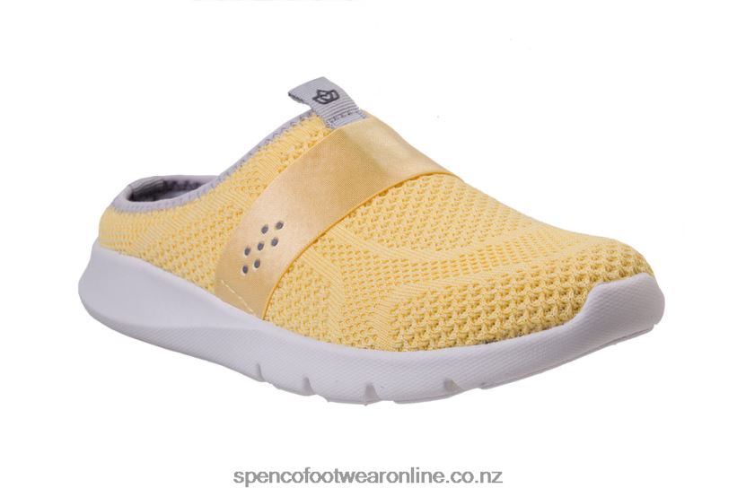 Women Spenco Footwear Halsey Slide Seasonal 426V8T470 Pale Banana