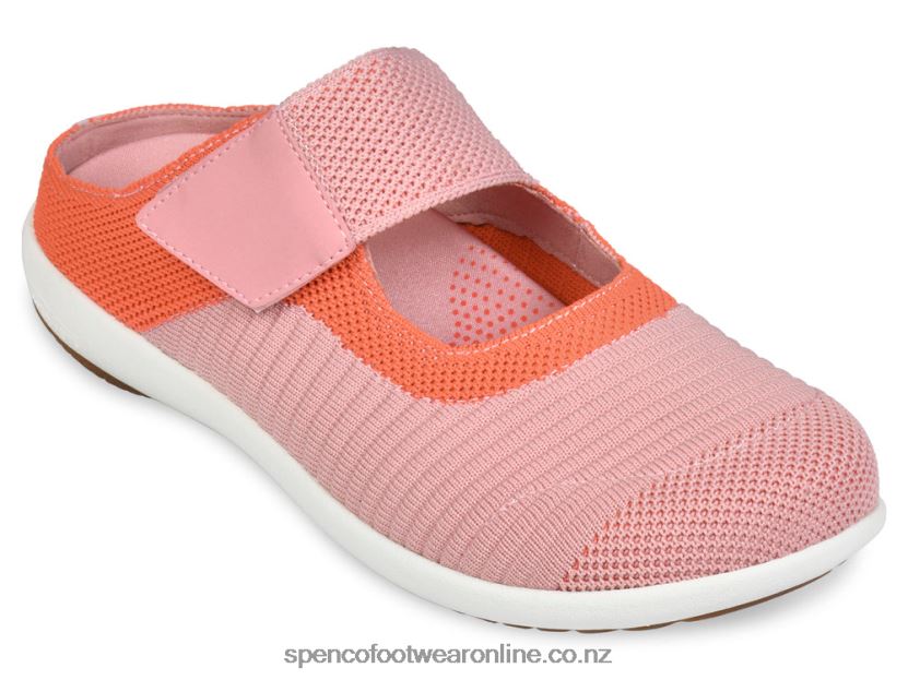Women Spenco Footwear Magnolia Slide 426V8T647 Living Coral