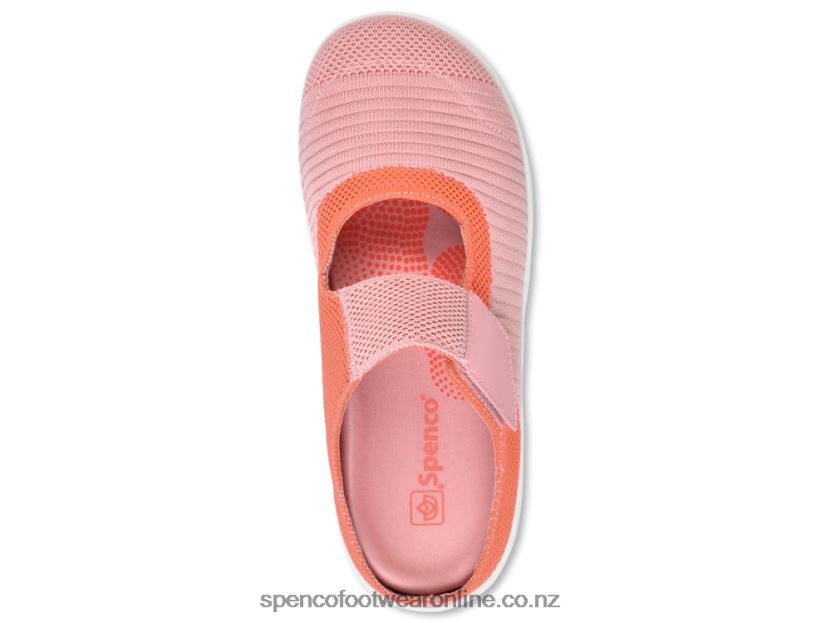 Women Spenco Footwear Magnolia Slide 426V8T647 Living Coral