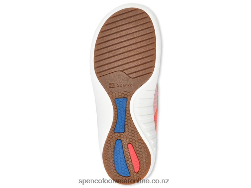 Women Spenco Footwear Magnolia Slide 426V8T647 Living Coral