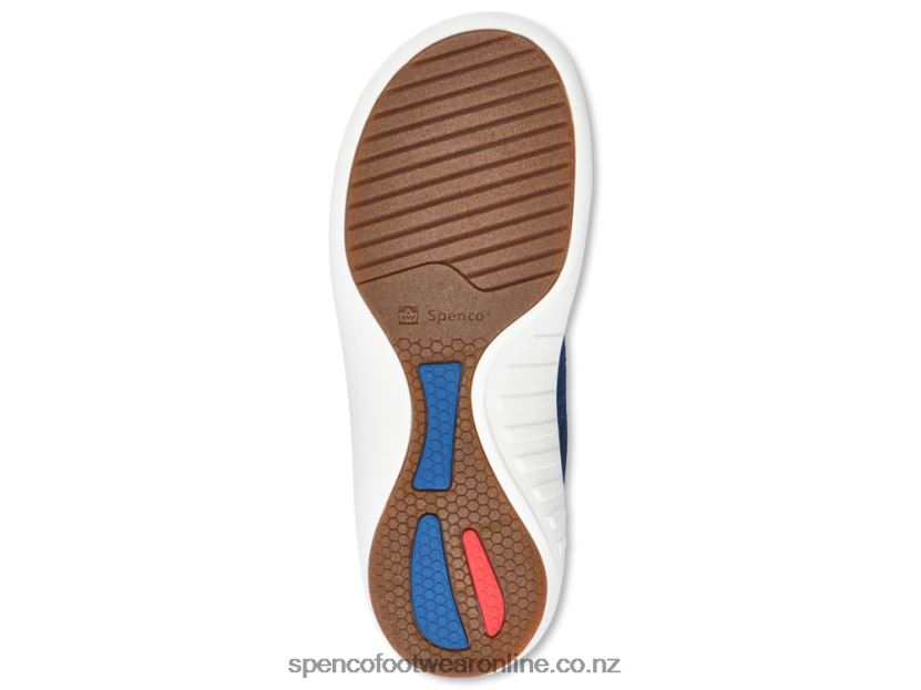 Women Spenco Footwear Magnolia Slide 426V8T648 Patriot Blue