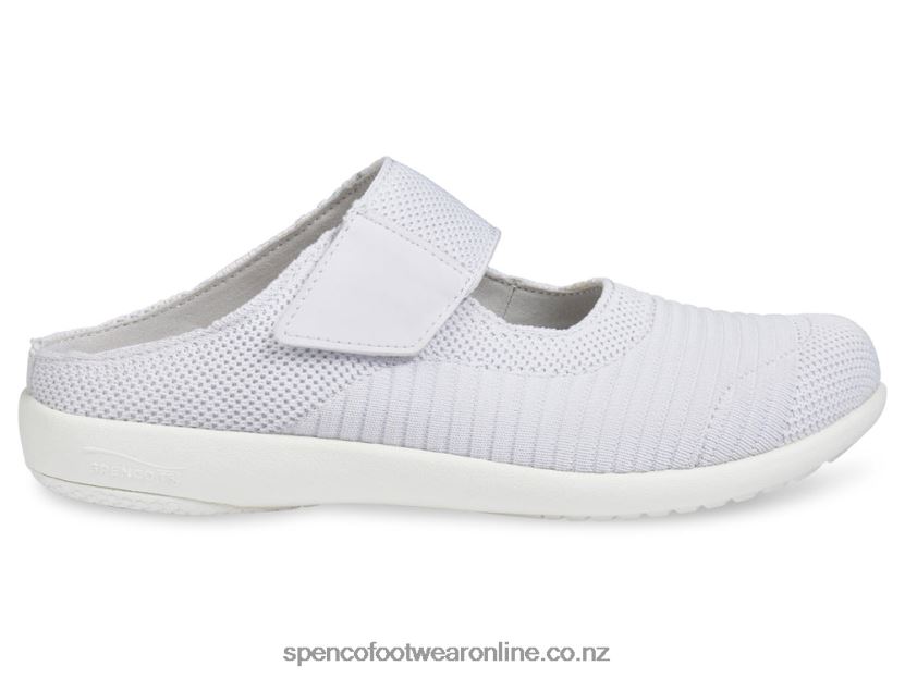 Women Spenco Footwear Magnolia Slide 426V8T649 White