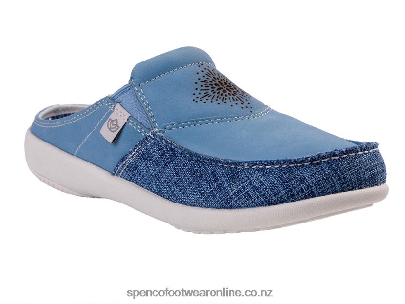 Women Spenco Footwear Siesta Blume Slide 426V8T517 Niagra