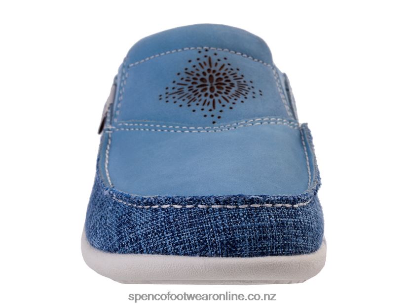 Women Spenco Footwear Siesta Blume Slide 426V8T517 Niagra