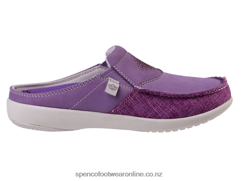 Women Spenco Footwear Siesta Blume Slide 426V8T518 Orchid Mist