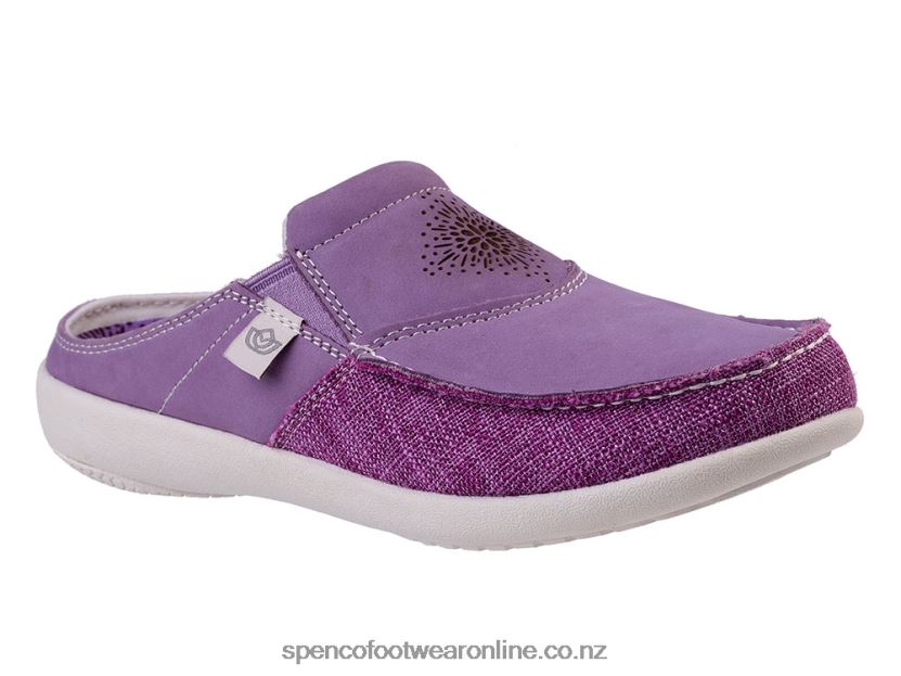 Women Spenco Footwear Siesta Blume Slide 426V8T518 Orchid Mist