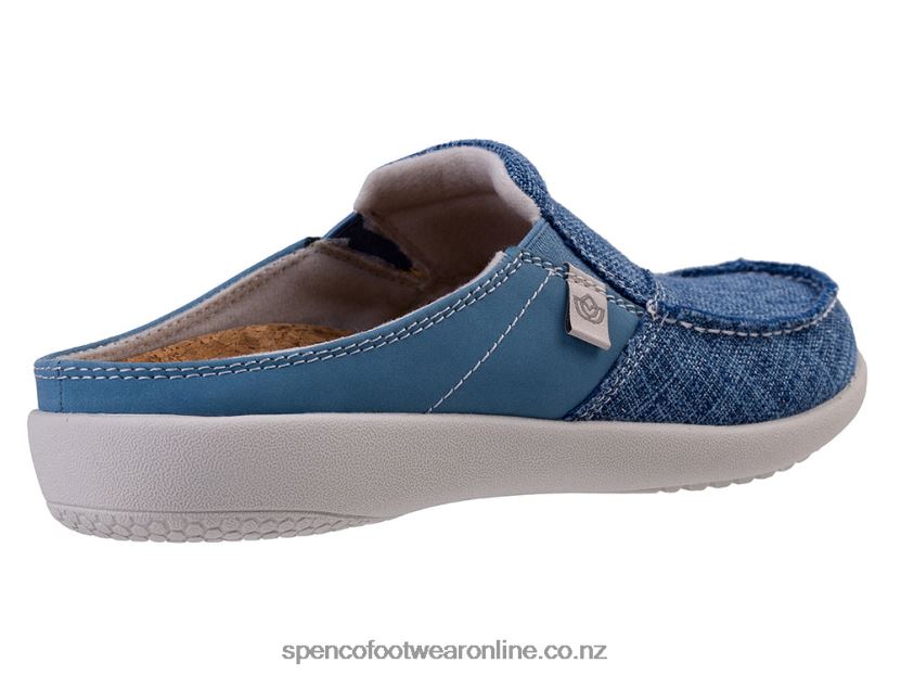 Women Spenco Footwear Siesta Gemstone Slide Seasonal 426V8T444 Classic Blue