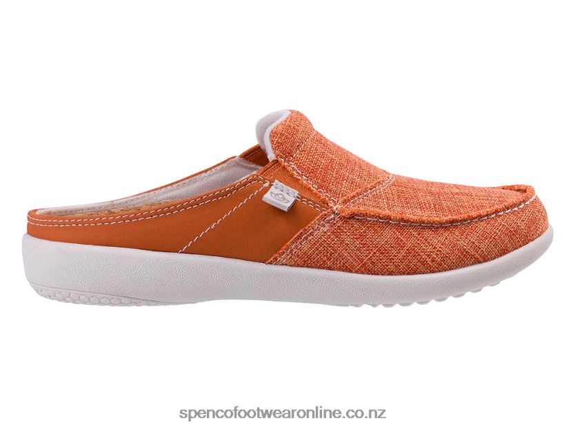 Women Spenco Footwear Siesta Gemstone Slide Seasonal 426V8T445 Clementine