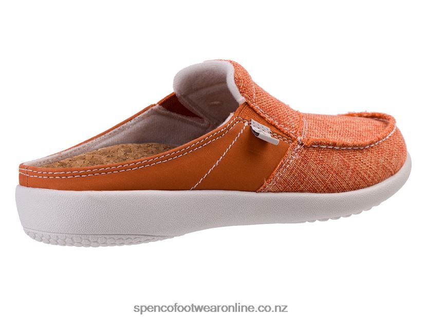 Women Spenco Footwear Siesta Gemstone Slide Seasonal 426V8T445 Clementine