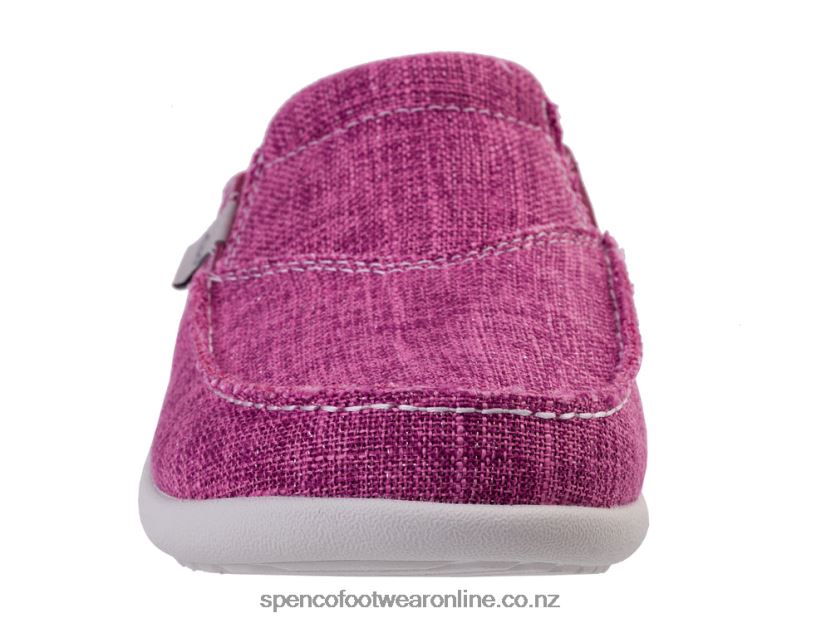 Women Spenco Footwear Siesta Gemstone Slide Seasonal 426V8T446 Festive Fuchsia