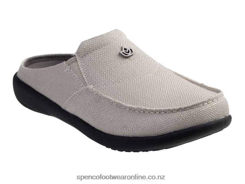 Women Spenco Footwear Siesta Prana Slide 426V8T305 Warm Grey