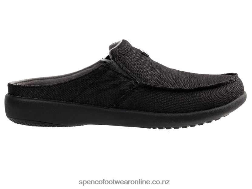 Women Spenco Footwear Siesta Prana Slide 426V8T307 Black