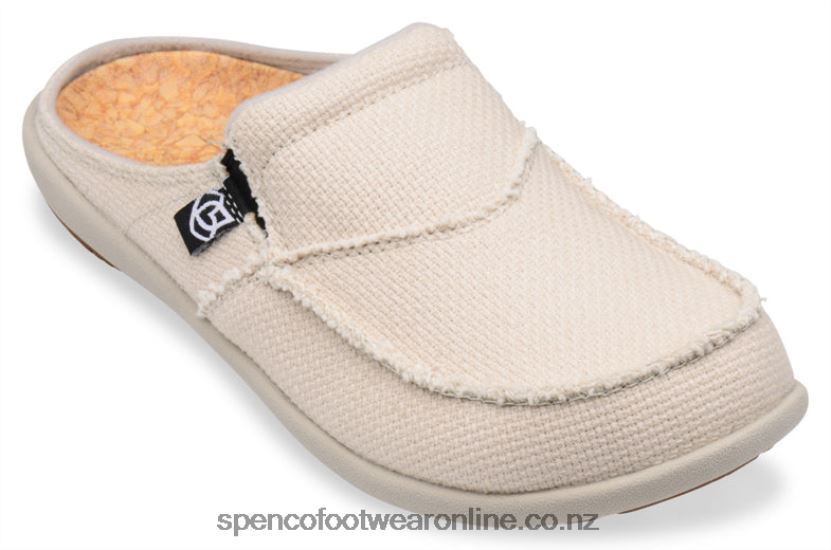 Women Spenco Footwear Siesta Slide 426V8T651 Off-White