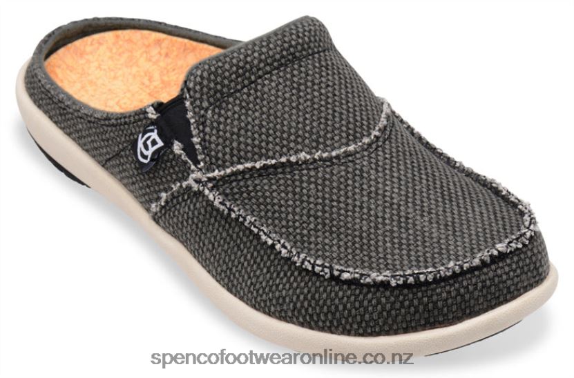 Women Spenco Footwear Siesta Slide 426V8T652 Charcoal