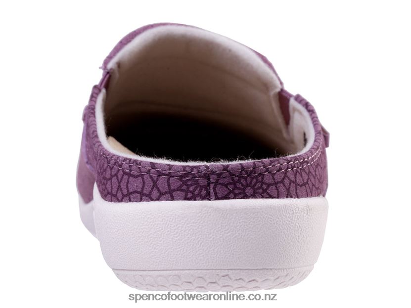 Women Spenco Footwear Siesta Slide Mosaic 426V8T392 Elderberry