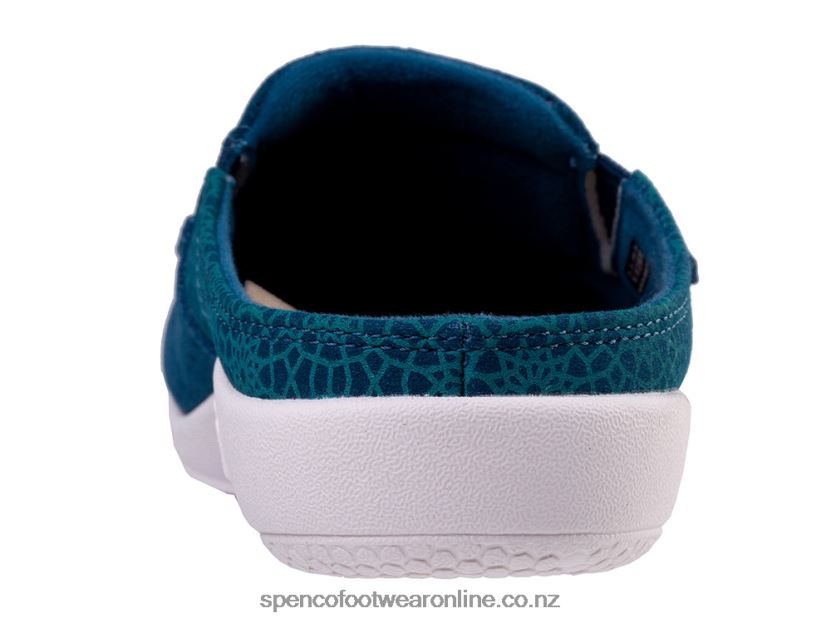 Women Spenco Footwear Siesta Slide Mosaic 426V8T394 Aegean Teal