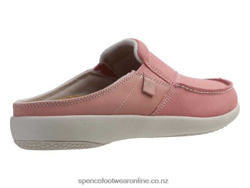 Women Spenco Footwear Siesta Spring Slide 426V8T299 Rose Tan