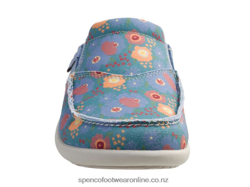 Women Spenco Footwear Siesta Spring Slide 426V8T301 Blue Fog