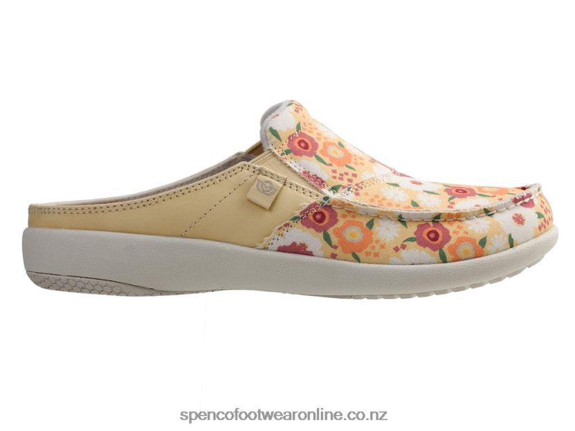 Women Spenco Footwear Siesta Spring Slide 426V8T302 Chamomille