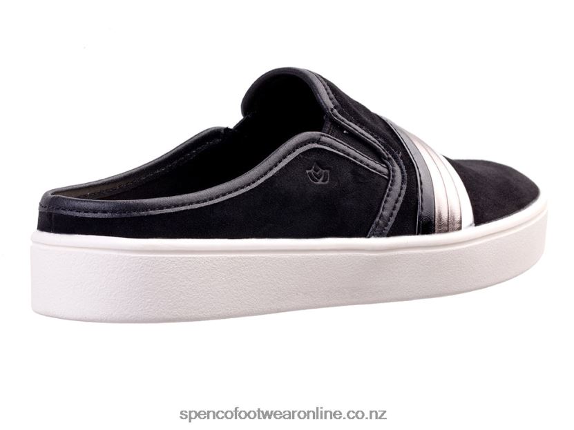 Women Spenco Footwear St. Barts Slide 426V8T388 Black