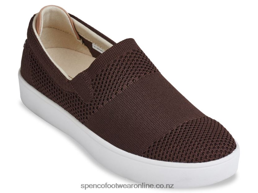 Women Spenco Footwear Bahama Slip-On 426V8T603 Brown