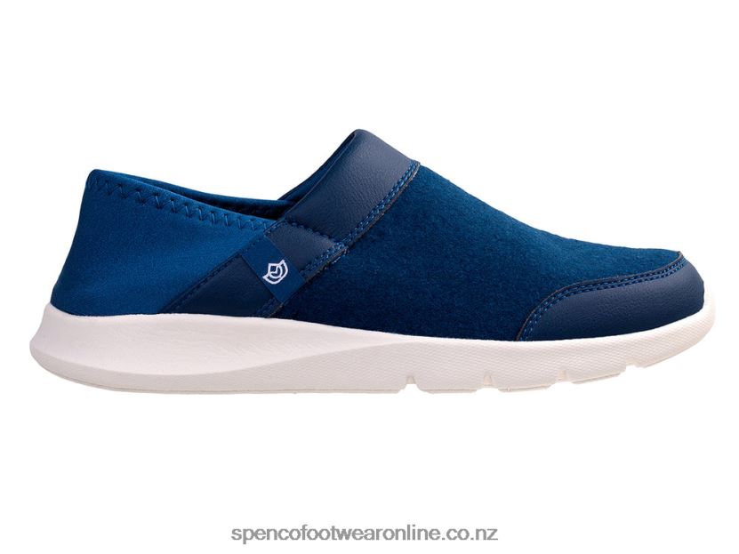 Women Spenco Footwear Cabriolet Slip-on 426V8T430 Moroccan Blue