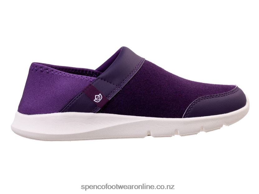 Women Spenco Footwear Cabriolet Slip-on 426V8T432 Plum