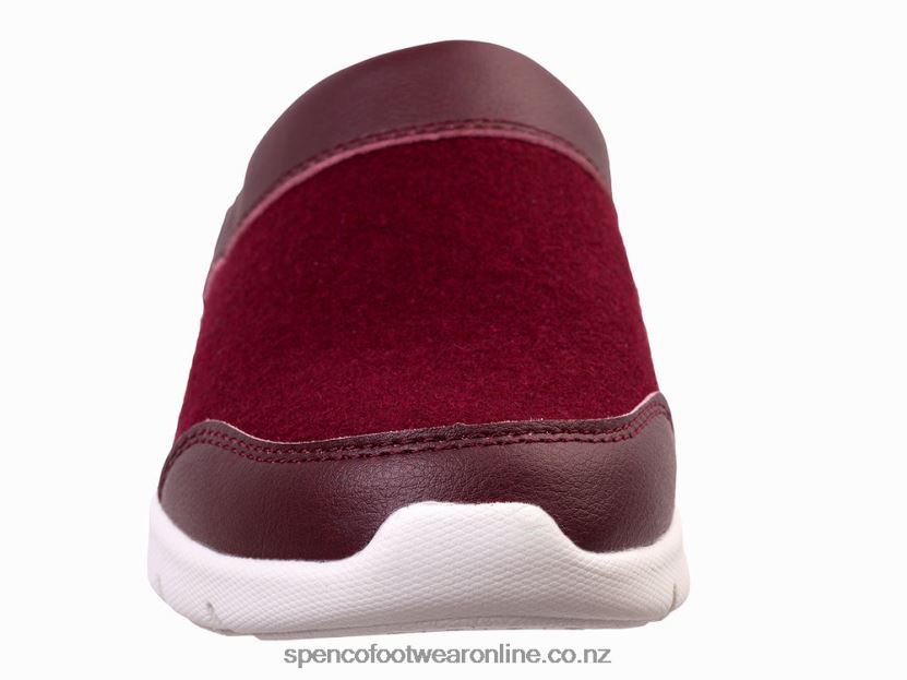 Women Spenco Footwear Cabriolet Slip-on 426V8T435 Burgundy