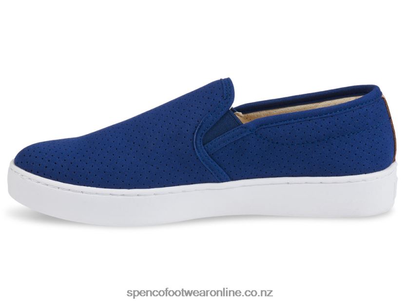 Women Spenco Footwear Celine Slip-On 426V8T614 Patriot Blue