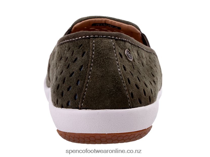 Women Spenco Footwear Equinox Slip-On 426V8T542 Olive Night