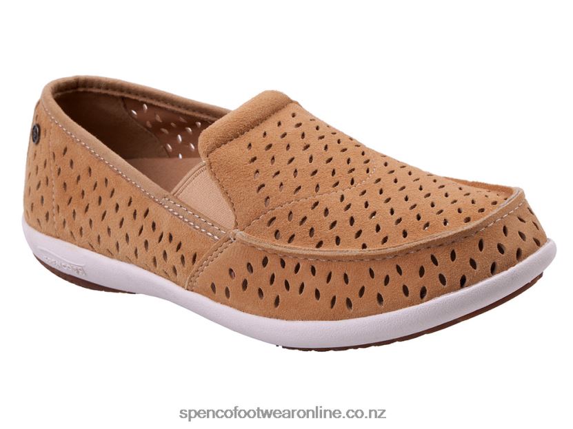 Women Spenco Footwear Equinox Slip-On 426V8T543 Tan
