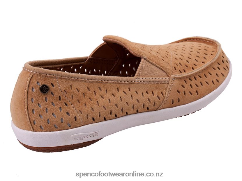 Women Spenco Footwear Equinox Slip-On 426V8T543 Tan