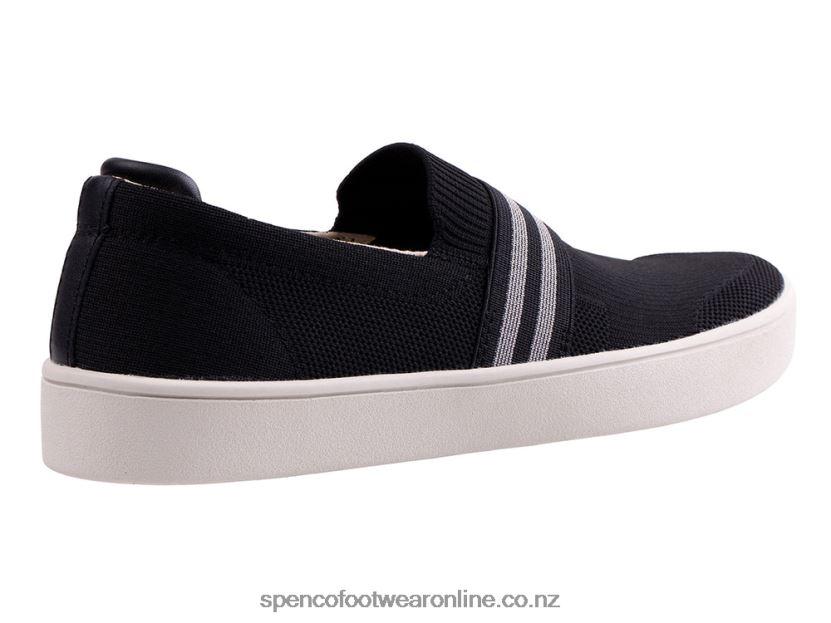 Women Spenco Footwear Marine Slip-On 426V8T575 Black
