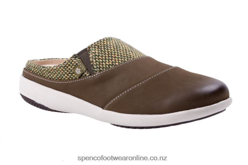 Women Spenco Footwear Nuevo Harvest Slip-On 426V8T551 Olive Night