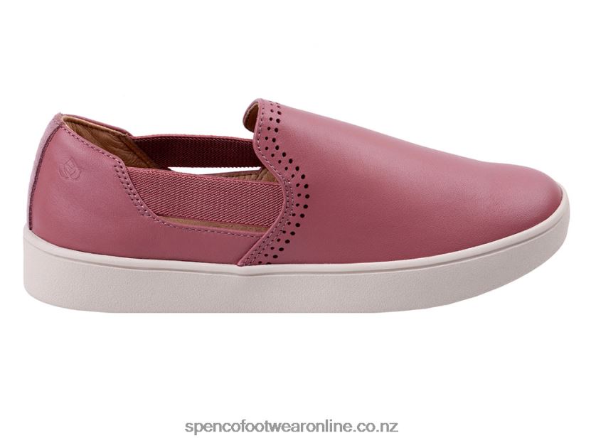 Women Spenco Footwear Parker Slip-On 426V8T561 Dark Rose
