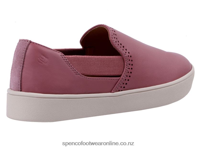 Women Spenco Footwear Parker Slip-On 426V8T561 Dark Rose