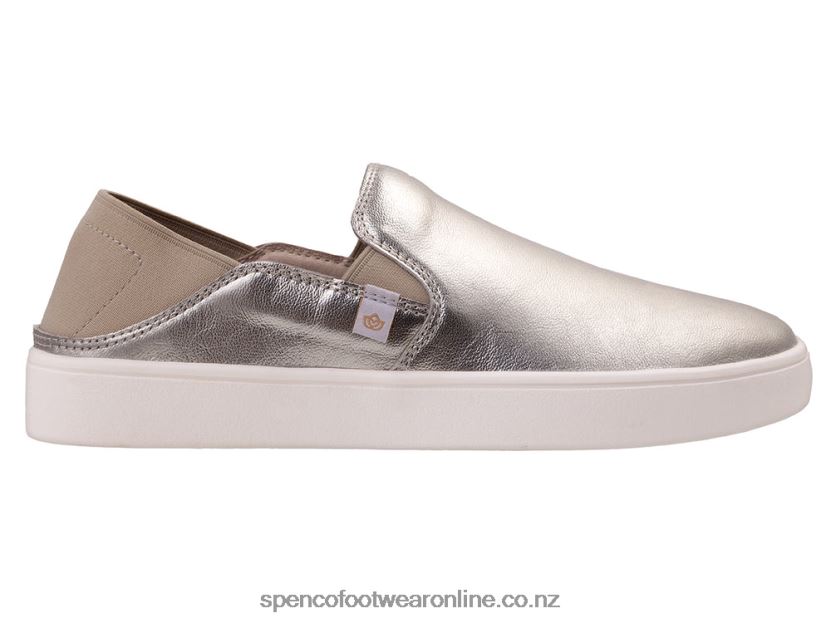 Women Spenco Footwear Saylor Slip-On 426V8T365 Champagne