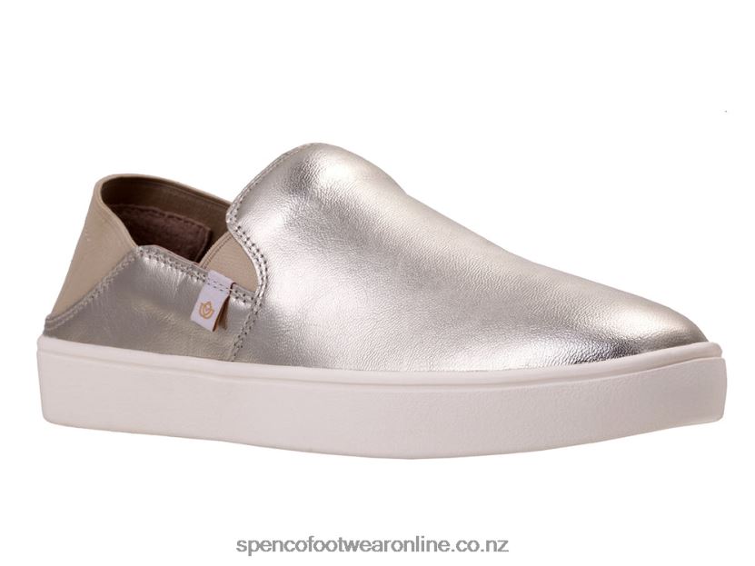 Women Spenco Footwear Saylor Slip-On 426V8T365 Champagne