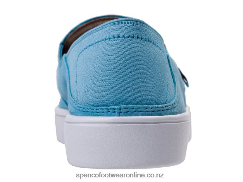 Women Spenco Footwear Saylor Slip-On 426V8T367 Aqua Sea