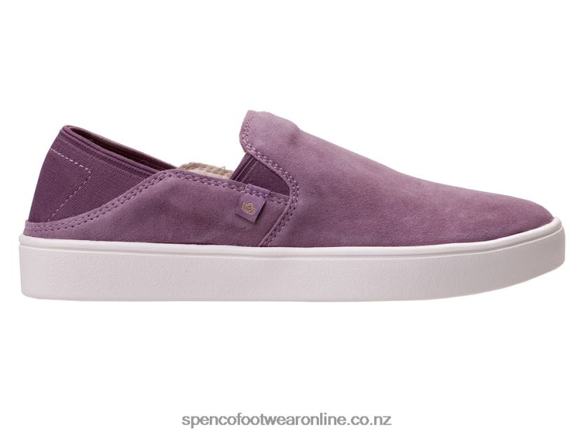 Women Spenco Footwear Saylor Slip-On 426V8T368 Elderberry